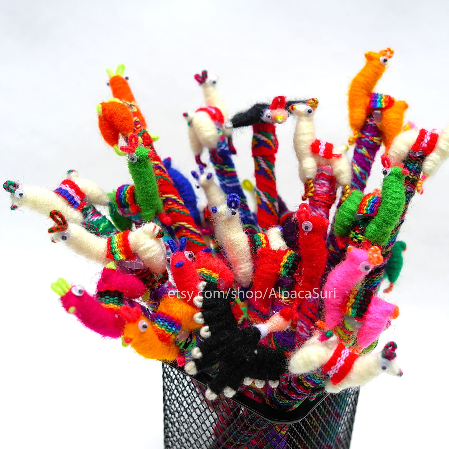 Pens Llama peruvian wholesale 10 pens