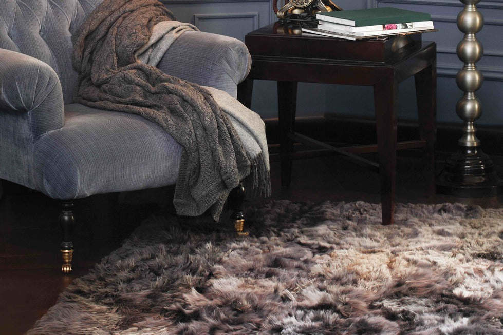 Luxurious alpaca rugs