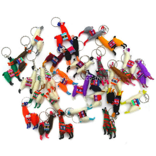 Grossiste Porte-clés Lama Miniature Alpaga lot de 100