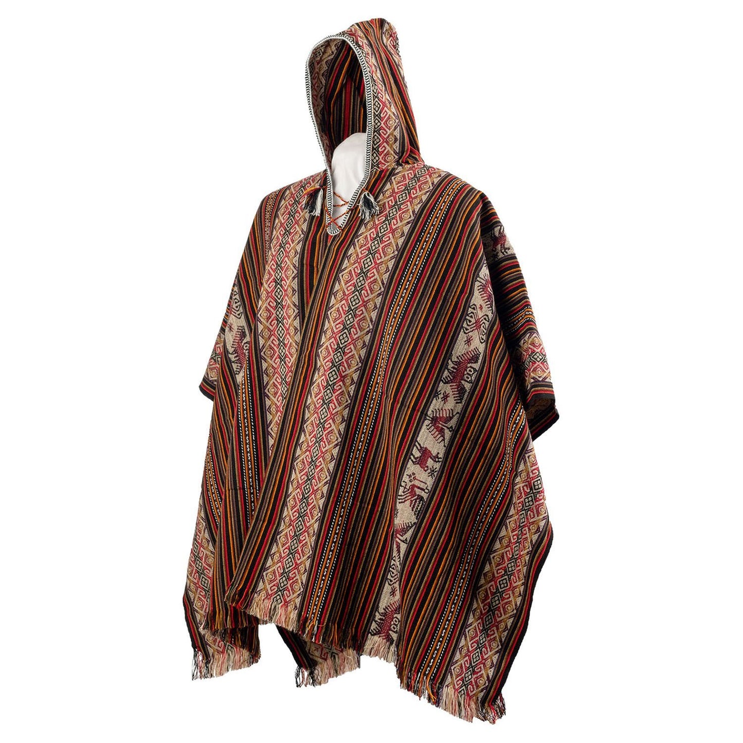 black ponchos peruvian